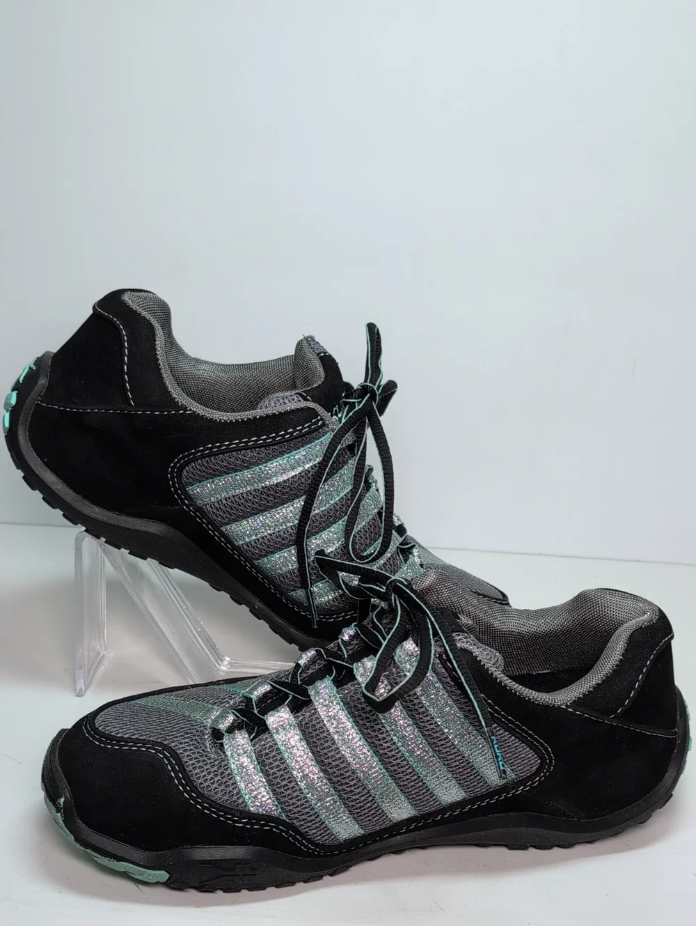 Kuru Chicane trail hiking black delirium womans sneakers size 8.5W EU 39